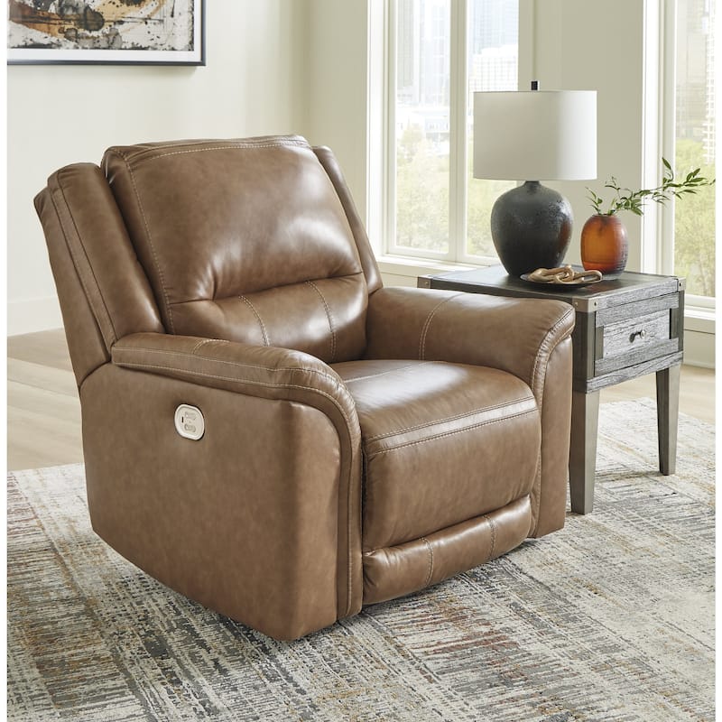 Signature Design by Ashley Trasimeno Caramel Power Recliner