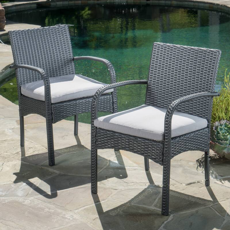 CORDOBA KD PE WICKER DINING CHAIR [SET Of 2 PCS]