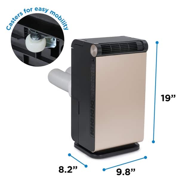 BLACK+DECKER 3-in-1 Personal Portable Air Conditioner, Portable Fan & Dehumidifier, Windowless Air Conditioner - N/A