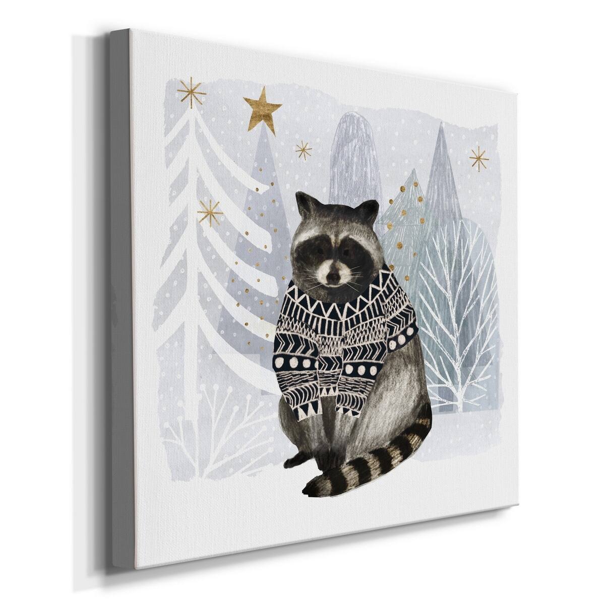 Cozy Woodland Animal IV-Premium Gallery Wrapped Canvas - Ready to Hang ...