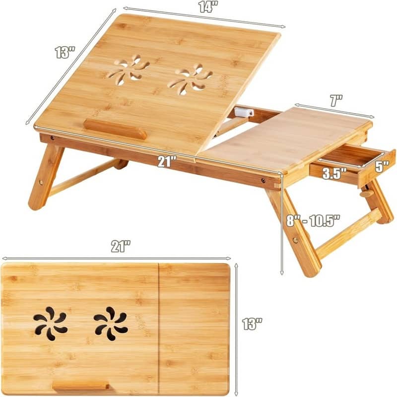 Bamboo Laptop Desk