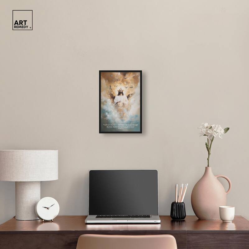 His Love Canvas by Art Remedy