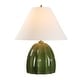 preview thumbnail 1 of 3, Uttermost Renna Moss Green Table Lamp - N/A