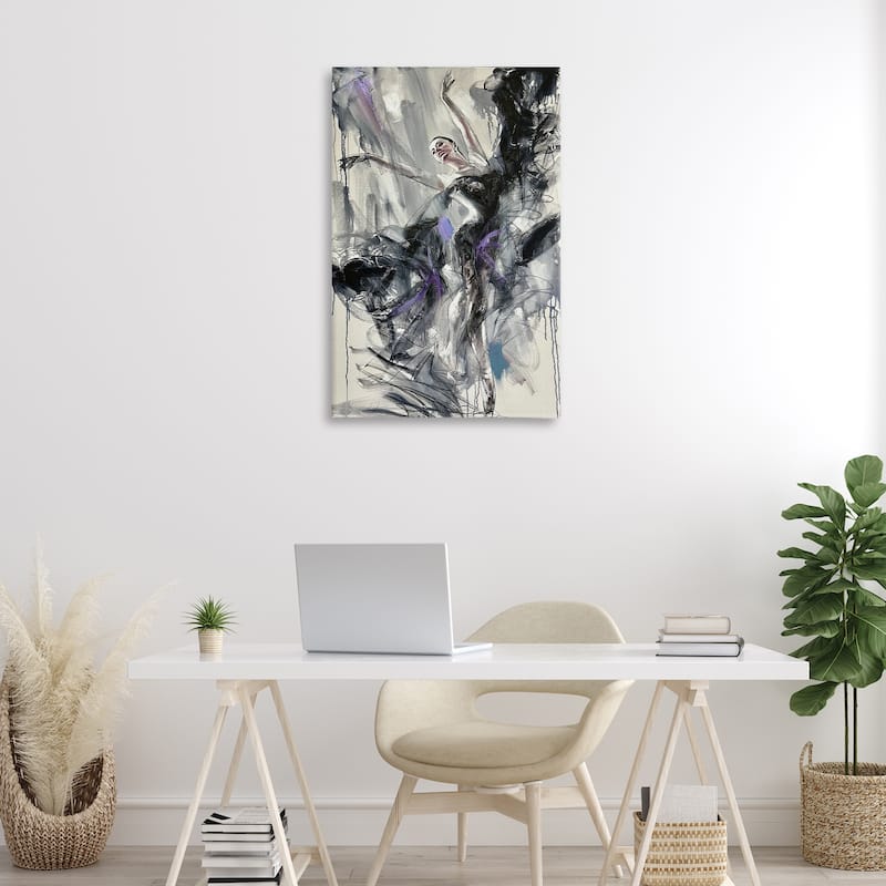 Stupell Abstract Elegance Dancer Canvas Wall Art Design By Lucille Lee