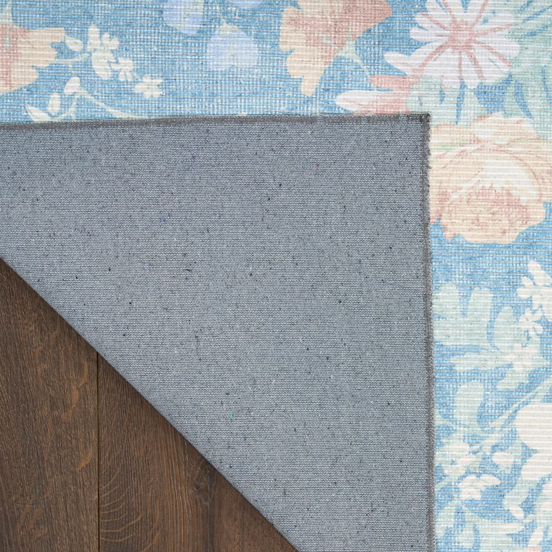 Nourison Botanical Washables Indoor only Floral Patterned Area Rug