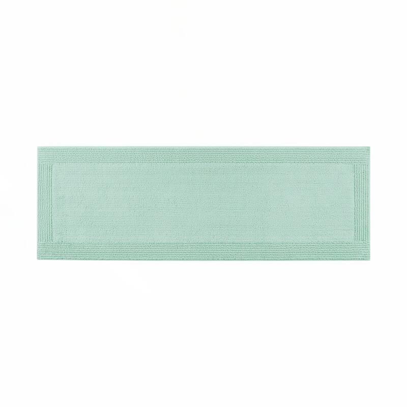 1 PCS 24x72"Tufted 3000 GSM Reversible Bath Rug Green - 6' x 2'