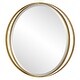 preview thumbnail 3 of 4, Uttermost 09991 Rhodes 36" Diameter Oval Framed Bathroom Mirror