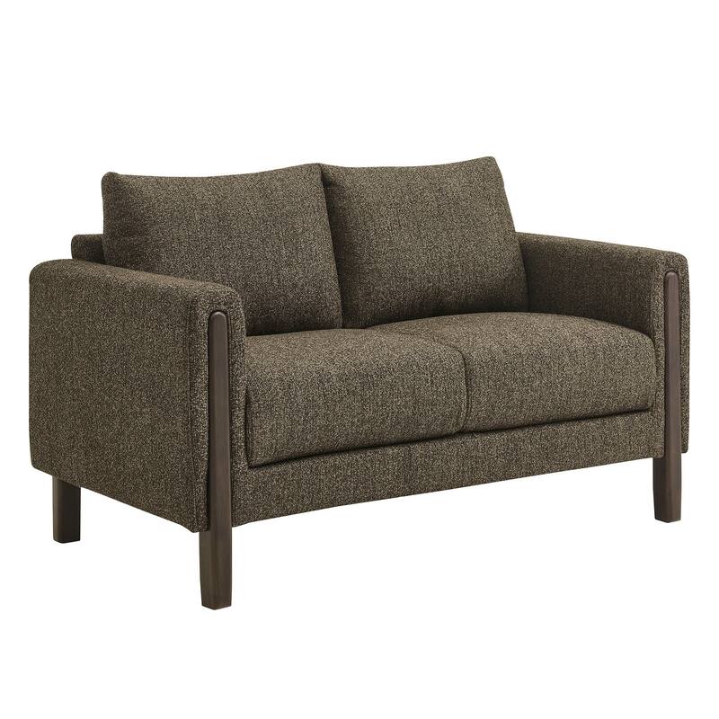 Hawken Boucle Fabric Loveseat