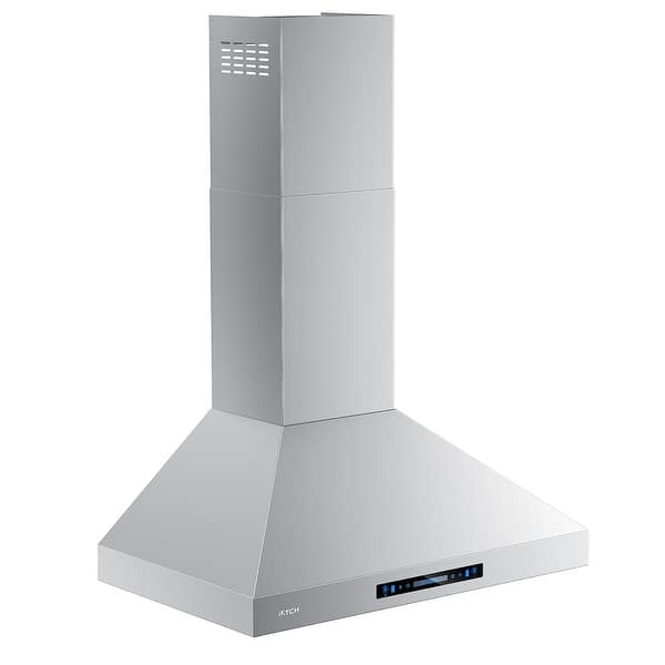 IKTCH 36 inch Vent Wall Mount Range Hood 900 CFM Efficient Smoke