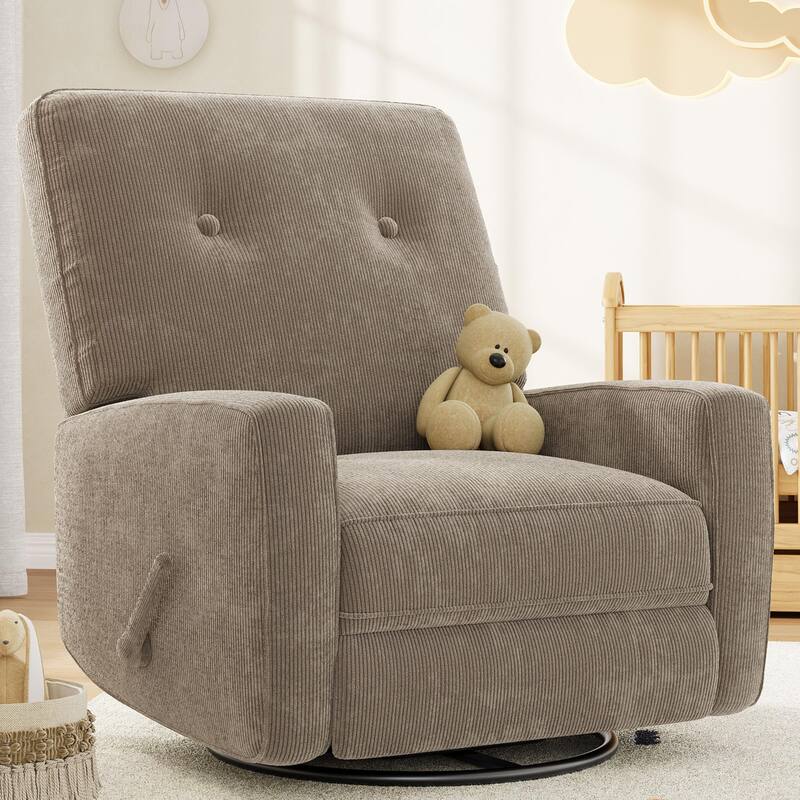Recliner Chairs,Swivel Rocker Recline,Glider Recliner Chair, Recliner Chair for Adults,360°Swivel Glider Rocking Chair