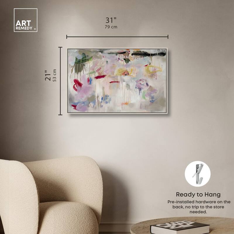 Lilac Haze Canvas by Art Remedy