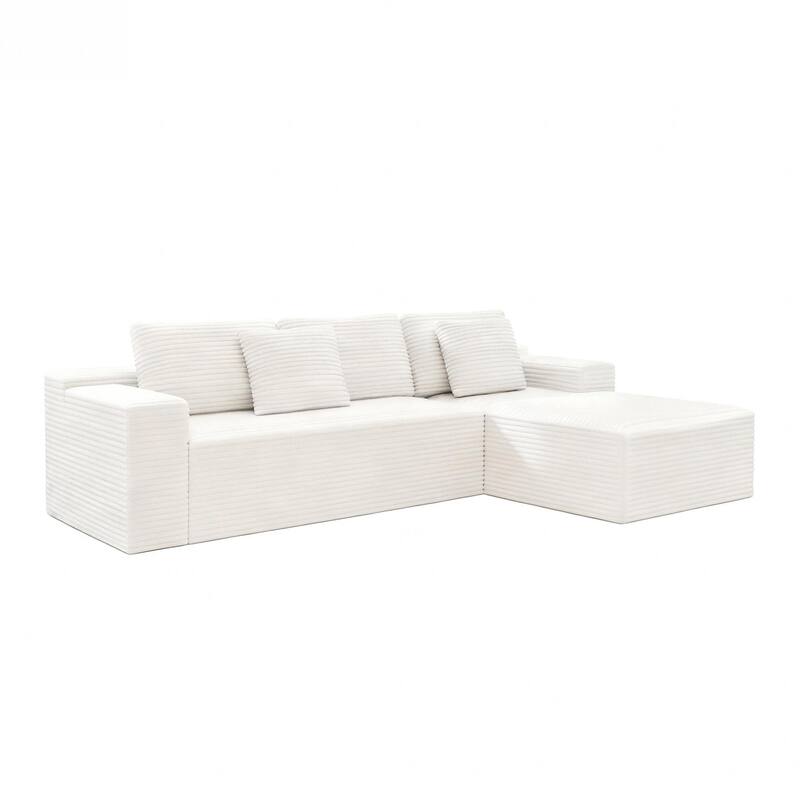 Modular Sectional Sofa Seat,Upholstered Compressed Couch