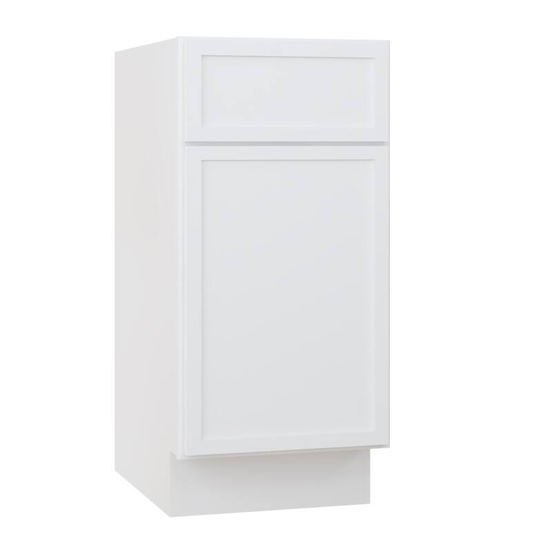 Vanity Art 15" Freestanding Single Base Storage Cabinet with Soft Close Door
