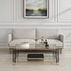 preview thumbnail 3 of 4, Uttermost Kentmore Glass Coffee Table - 17"H x 48"W x 30"D