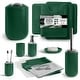 preview thumbnail 69 of 68, Clara Clark 23 Piece Complete Bathroom Accessories Kit With Shower Curtain and Rug Set