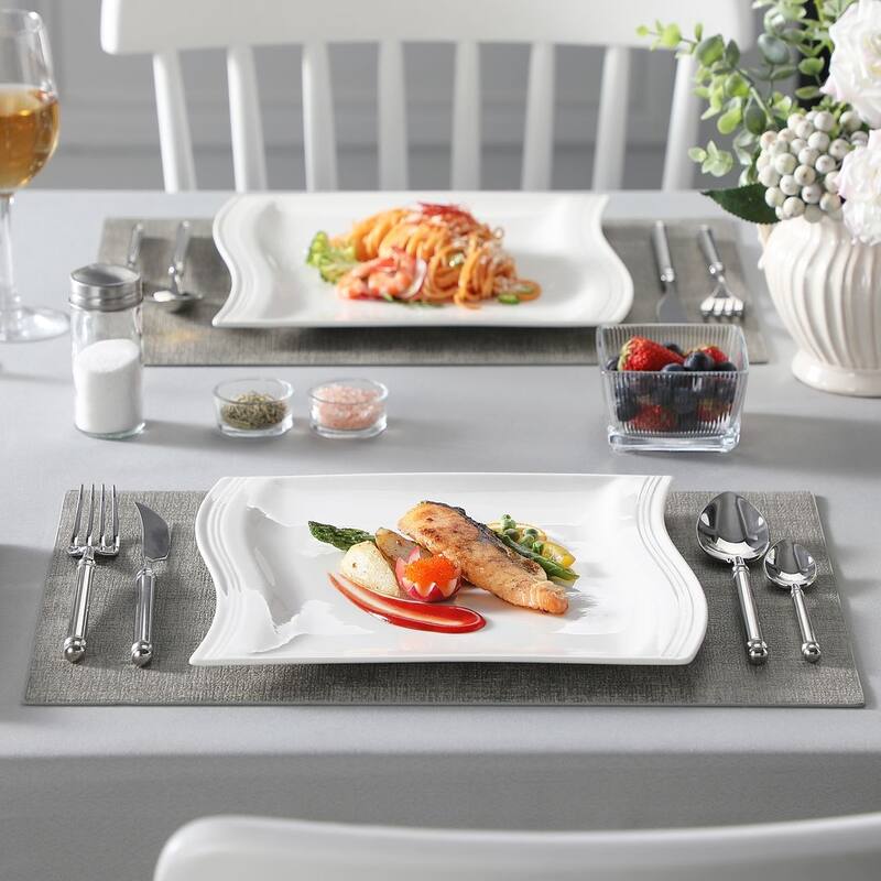 MALACASA Flora 10.25" Dinner Plate