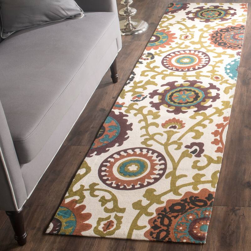SAFAVIEH Handmade Cedar Brook Izetta Modern Cotton Rug