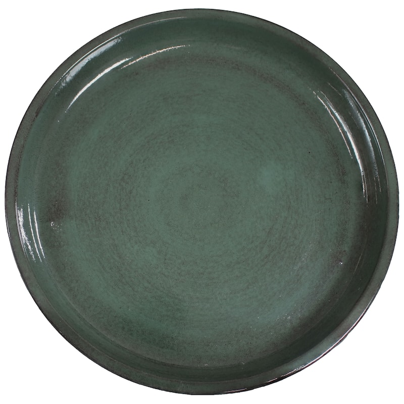 Gleeful Garden Metal Outdoor Bird Bath