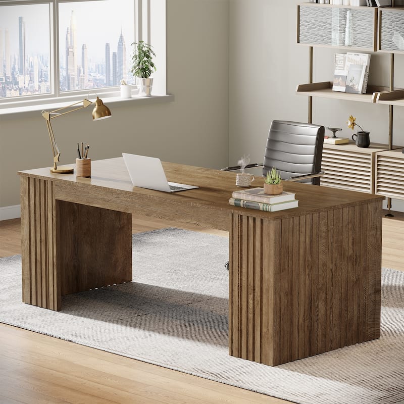 63 Inch Large Office Computer Desk for Home Office