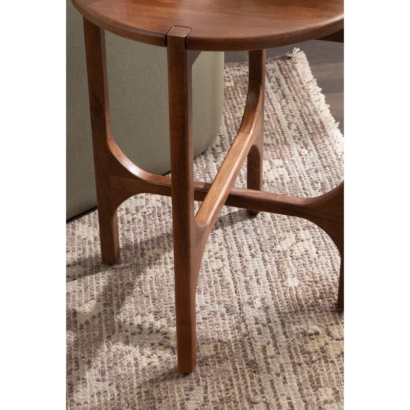 Kate and Laurel Kroscove Wood Side Table