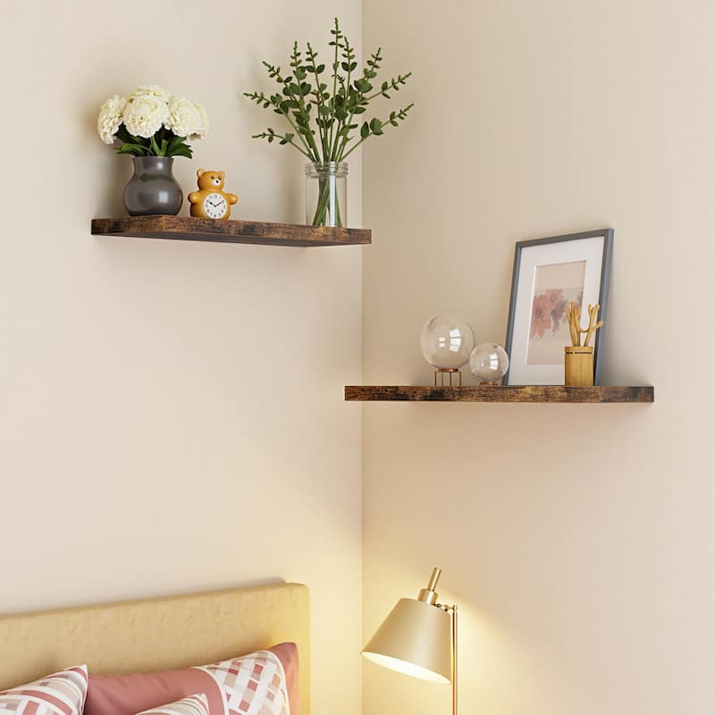 Homy Casa Wall-Mounted Floating Shelf, Set Bathroom, Functional