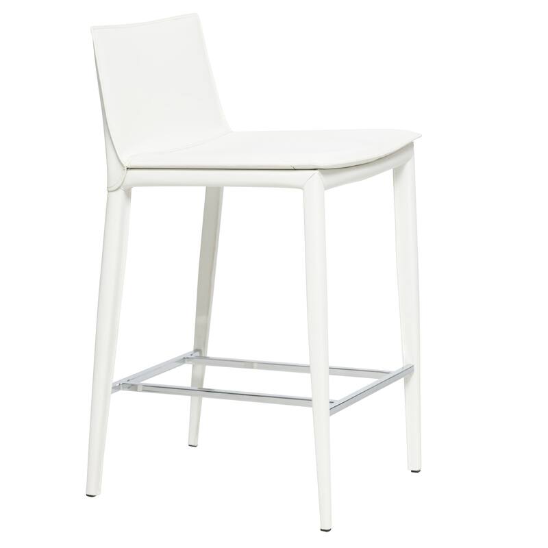 Hilton 25.5" Leather Counter and Bar Stool (Single)