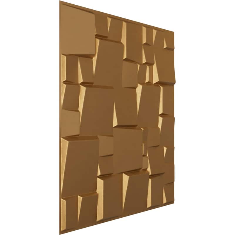 19 5/8"W x 19 5/8"H Modern Square EnduraWall Decorative 3D Wall Panel