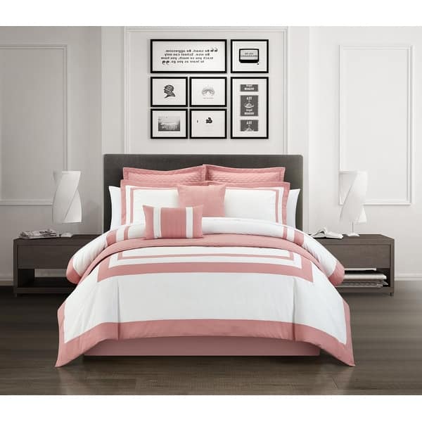 Shop Chic Home Golda 12 Piece Bed In A Bag Comforter And Quilt Set On Sale Overstock 31484494