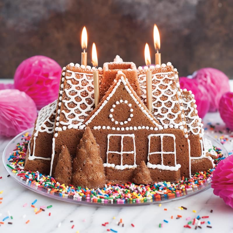 Nordic Ware Gingerbread House Bundt Pan