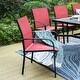 preview thumbnail 26 of 34, MAISON ARTS 9-Piece Outdoor Dining Set with 8 Textilene Chairs and Rectangle Dining Table