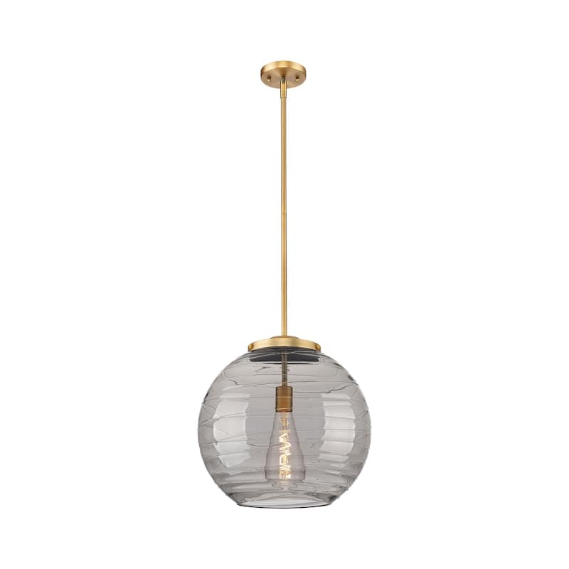 Innovations Lighting 221-1S-18-16 Athens Pendant Athens Deco Swirl 16"
