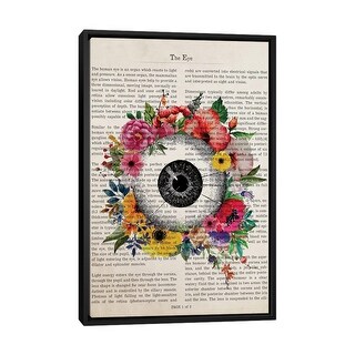 iCanvas "The Eye" by Aged Pixel Framed Canvas Print - Bed Bath & Beyond ...