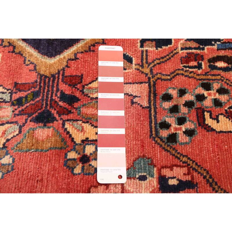 ECARPETGALLERY Hand-knotted Andelz Dark Copper Wool Rug - 4'8 x 6'4