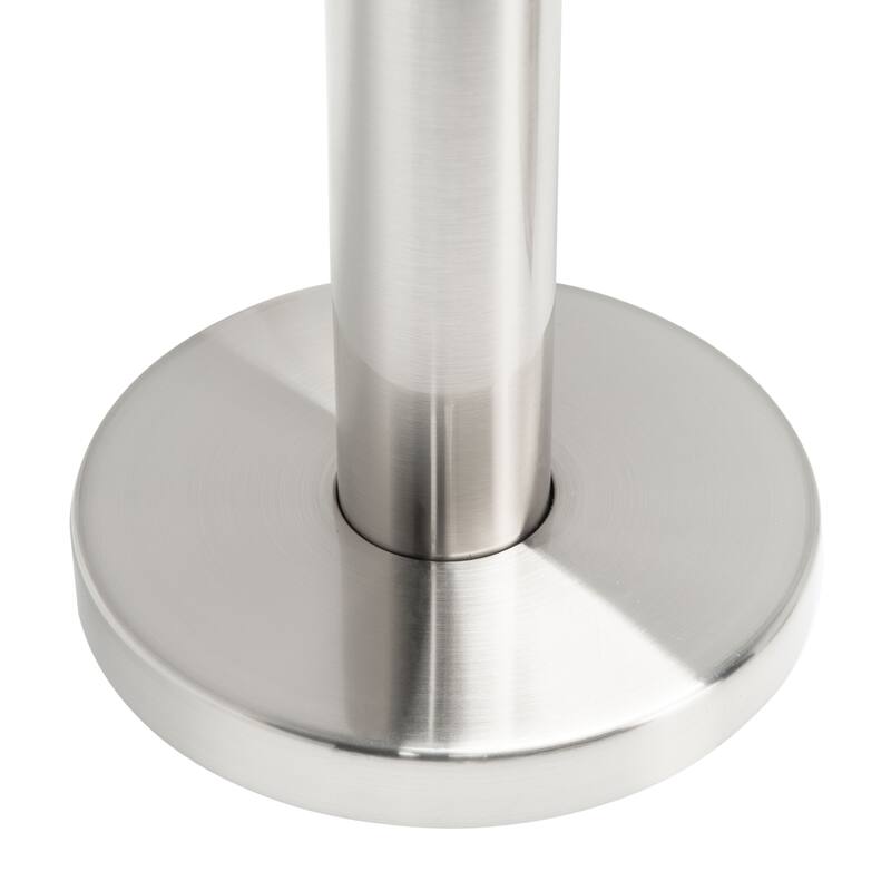 SAFAVIEH Avie Single Handle Above Ground Floor Mount Nickel Shower System - 43 In. W x 9 In. D x 6 In. H - 43Wx9Dx6H