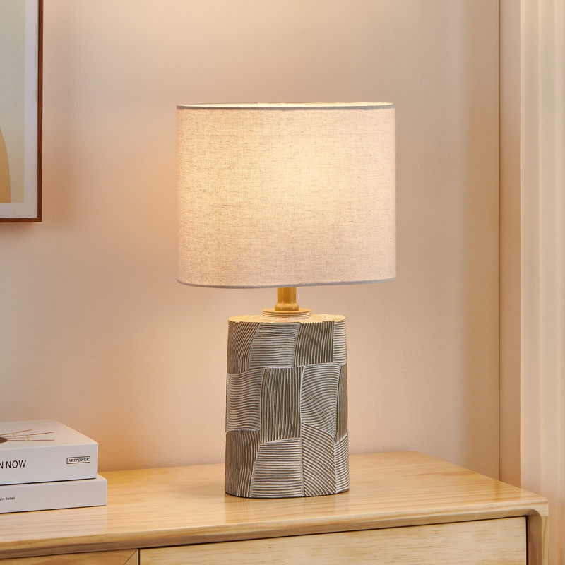 Grey lampshade for table lamp new arrivals
