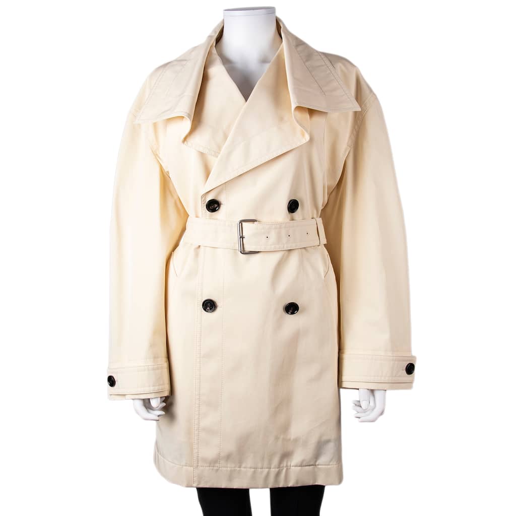 Bottega Veneta Lightweight Cotton Twill Trenchcoat