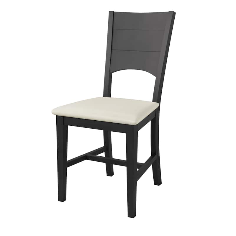 Modern 6-Piece Wood Half Round Dining Table Set Kitchen Table Set with Long Bench and 4 Dining Chairs