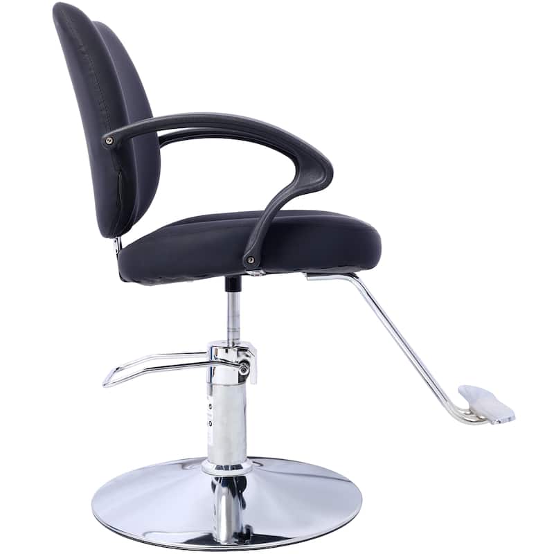 Hair Salon Chair Styling Heavy Duty Hydraulic Pump Barber Chair Beauty Shampoo Barbering Chair,with Barber Cape