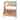 Costway Kids Wooden Toy Storage Organizer Bookcase with 2 Bins Open