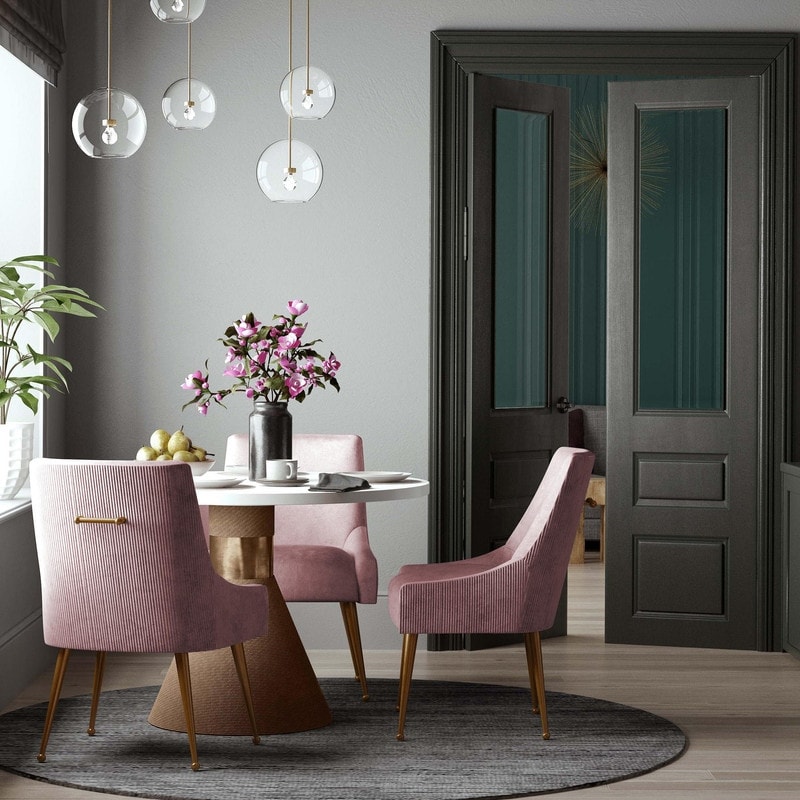 Mauve dining top chairs