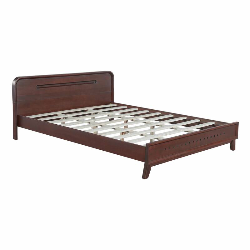 Pine Solid Wood Bed, Sturdy and Stable, No Box Spring Needed