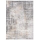 preview thumbnail 20 of 72, SAFAVIEH Meadow Bertrande Modern Abstract Rug 4' x 6' - Light Grey/Gold - Rectangle