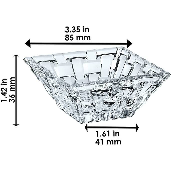 Nachtmann Set of 4 Bossa Nova Dip Bowls - 3.33 inch