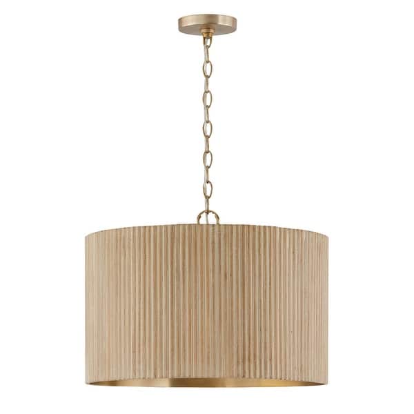 slide 2 of 10, Donovan 3-Light Pendant - 19.75"W x 14.50"H