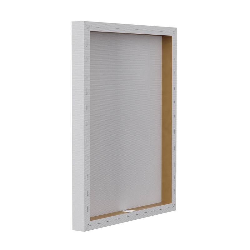 Stupell Modern Day Clean the Bathroom Sign Technology Humor Canvas Wall Art - Black