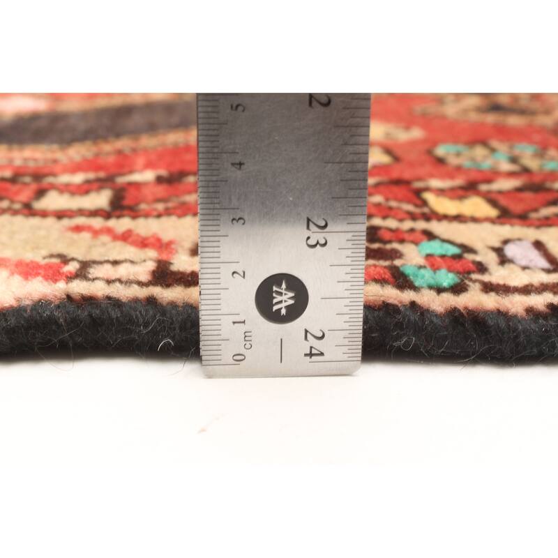 ECARPETGALLERY Hand-knotted Andelz Red Wool Rug - 3'11 x 6'2