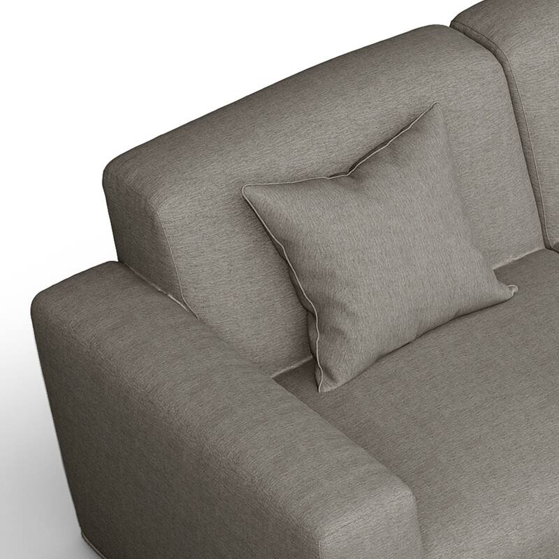 No Assembly Couch Outdoor Patio Modular Sofa