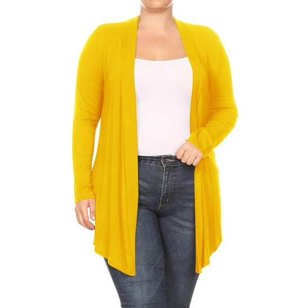 Plus size yellow sweater clearance