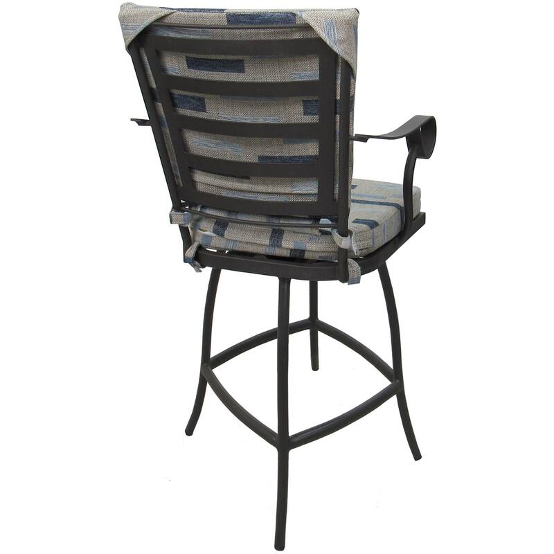 Outdoor or Indoor Counter 26", 30" or Extra Tall 34" Bar Stool - Jamey