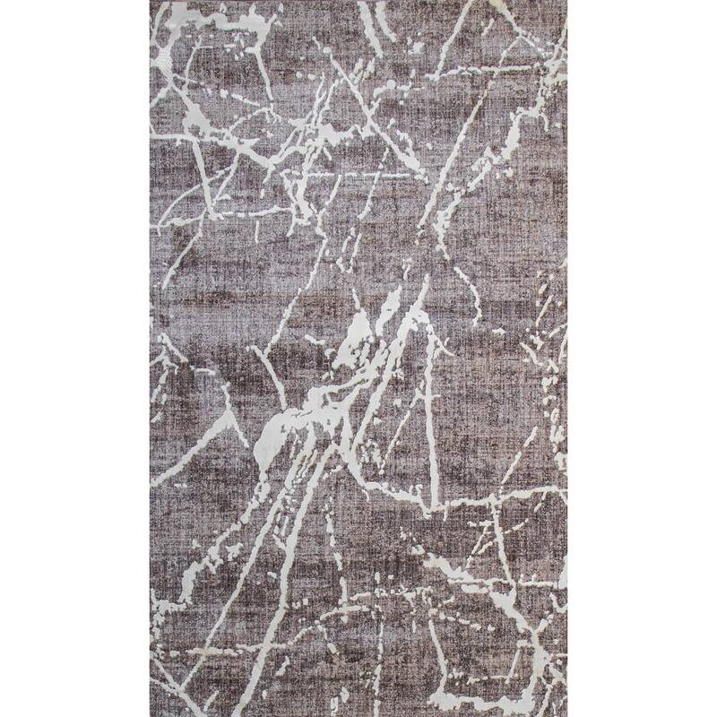 Bashian Fletcher Beige Contemporary Area Rug